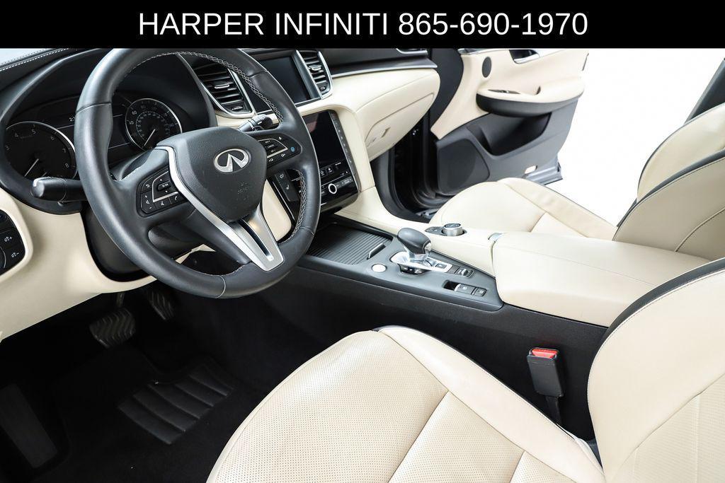 used 2022 INFINITI QX50 car, priced at $25,486