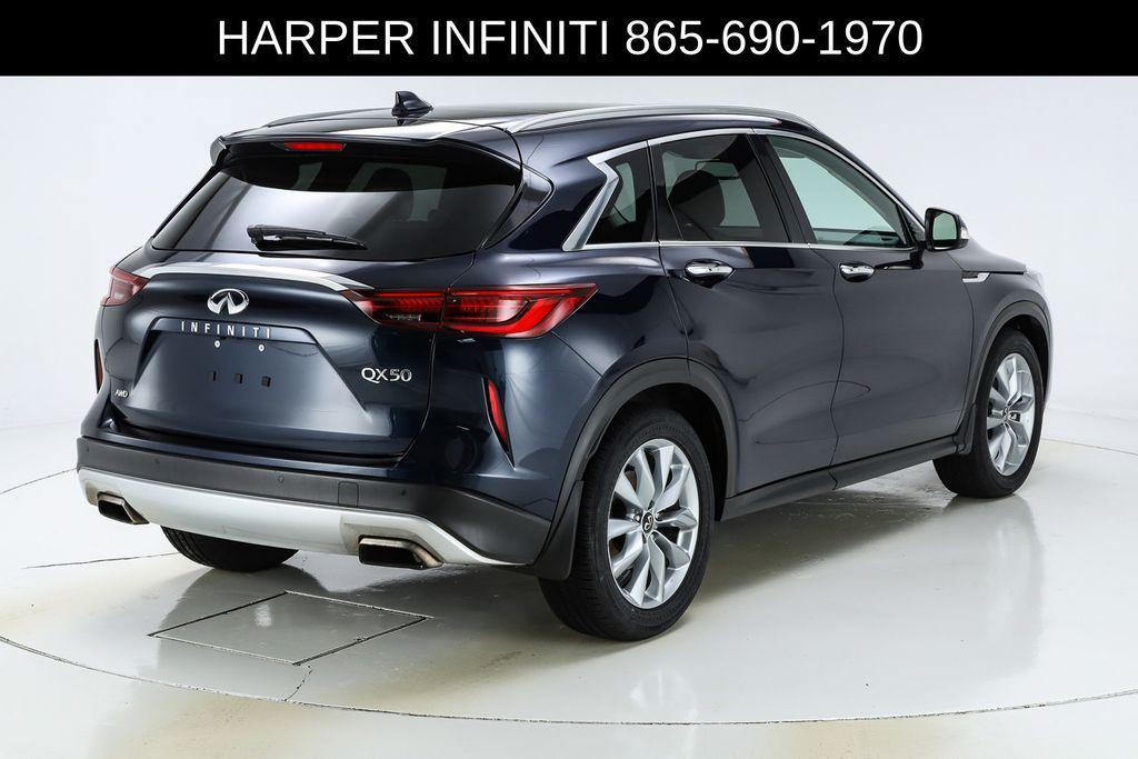 used 2022 INFINITI QX50 car, priced at $25,486