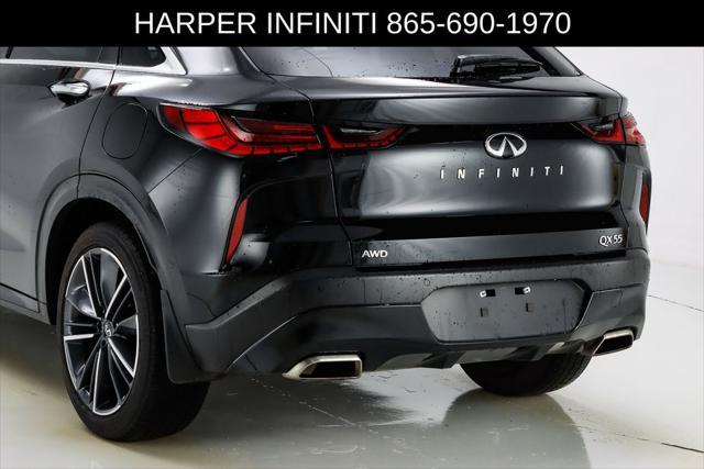 used 2023 INFINITI QX55 car, priced at $37,357