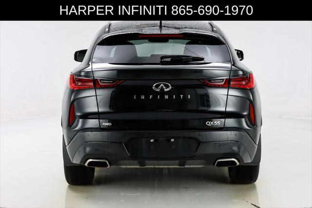 used 2023 INFINITI QX55 car, priced at $37,357