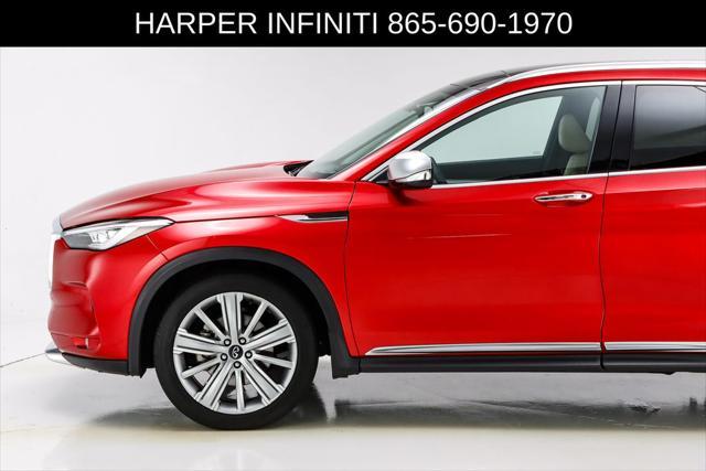 used 2021 INFINITI QX50 car, priced at $29,989