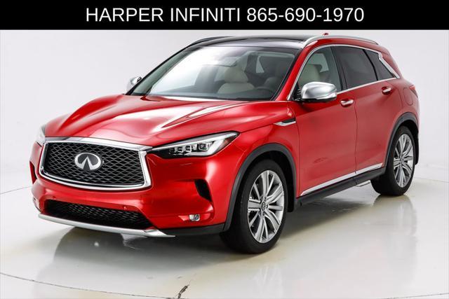 used 2021 INFINITI QX50 car, priced at $29,989