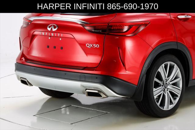 used 2021 INFINITI QX50 car, priced at $29,989