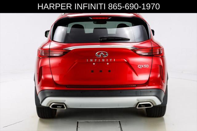 used 2021 INFINITI QX50 car, priced at $29,989