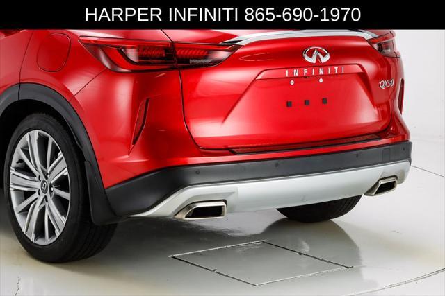 used 2021 INFINITI QX50 car, priced at $29,989