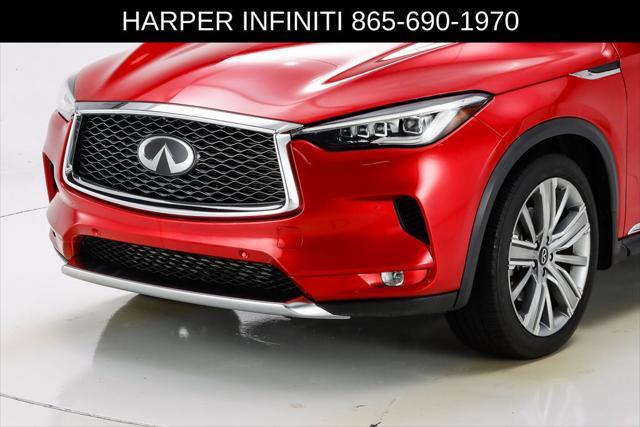 used 2021 INFINITI QX50 car, priced at $29,989