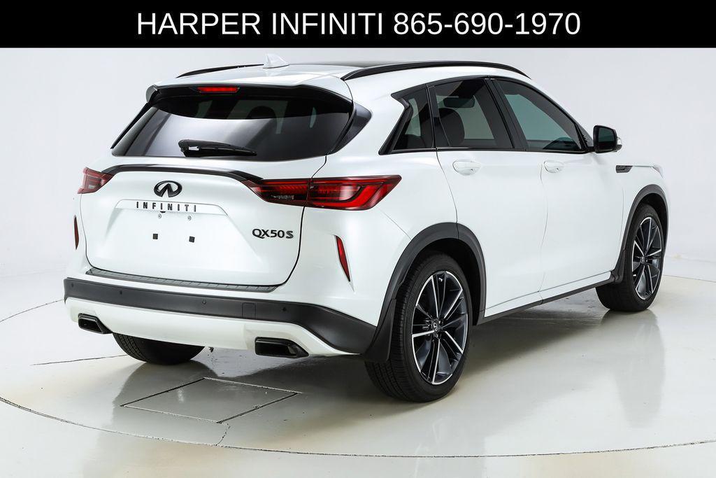 used 2023 INFINITI QX50 car, priced at $33,886