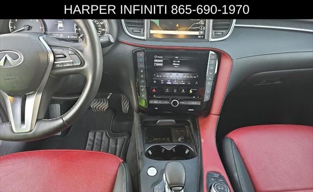 used 2022 INFINITI QX55 car, priced at $34,798