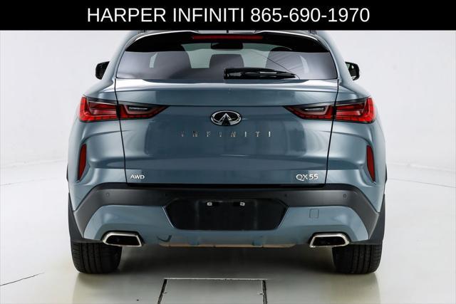 used 2022 INFINITI QX55 car, priced at $31,977