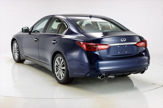 new 2024 INFINITI Q50 car, priced at $46,085