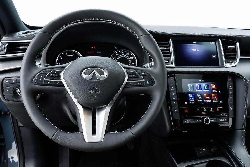 new 2024 INFINITI QX55 car, priced at $52,465