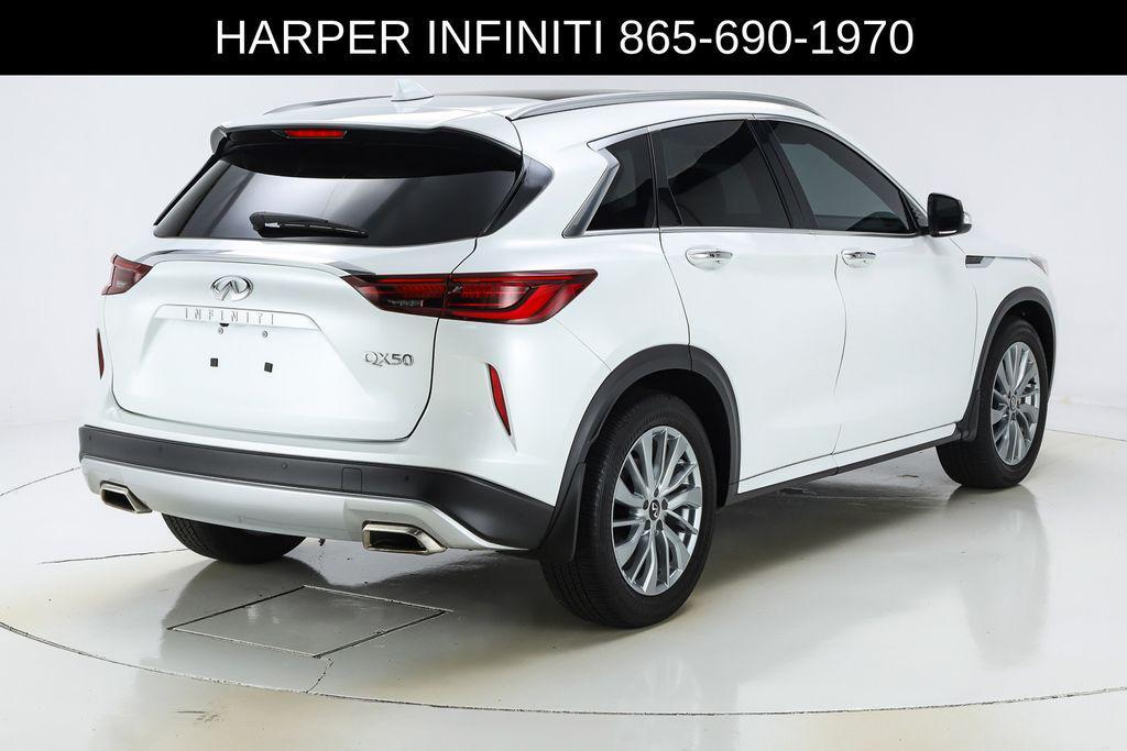 used 2024 INFINITI QX50 car, priced at $33,694
