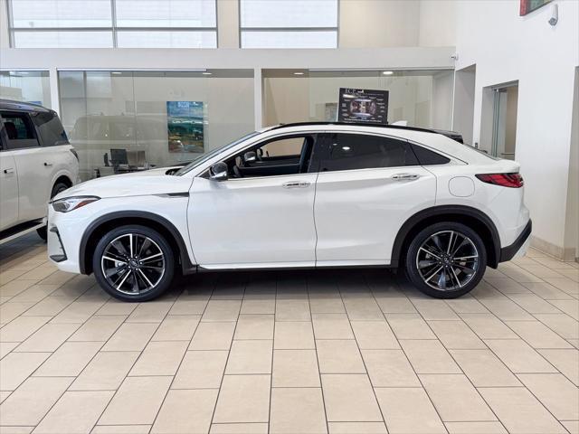 new 2025 INFINITI QX55 car, priced at $58,080