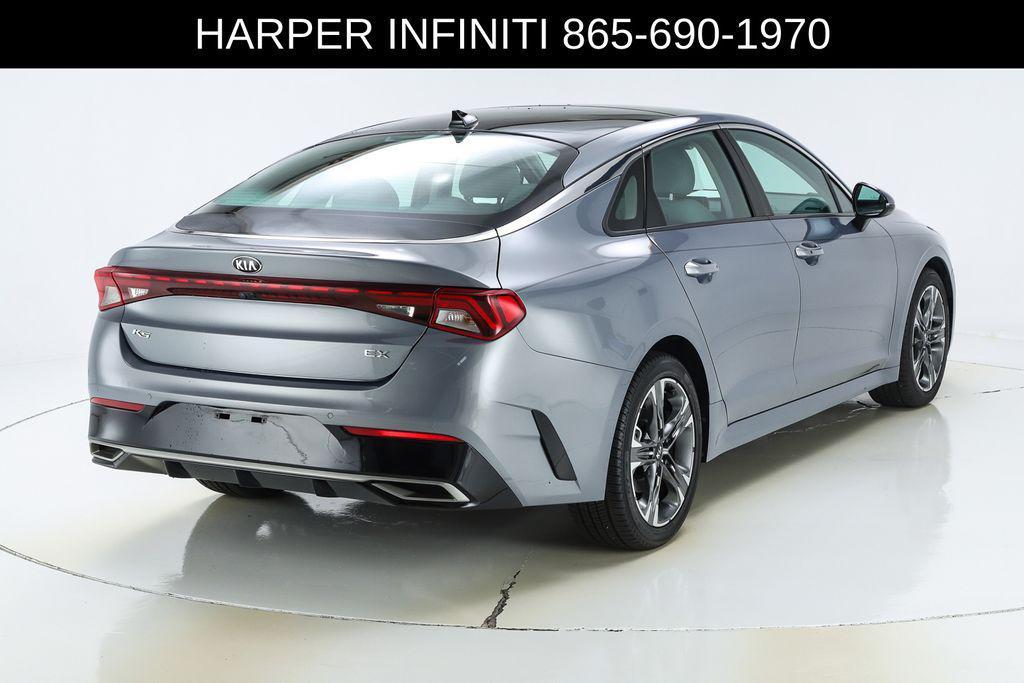 used 2021 Kia K5 car, priced at $18,487
