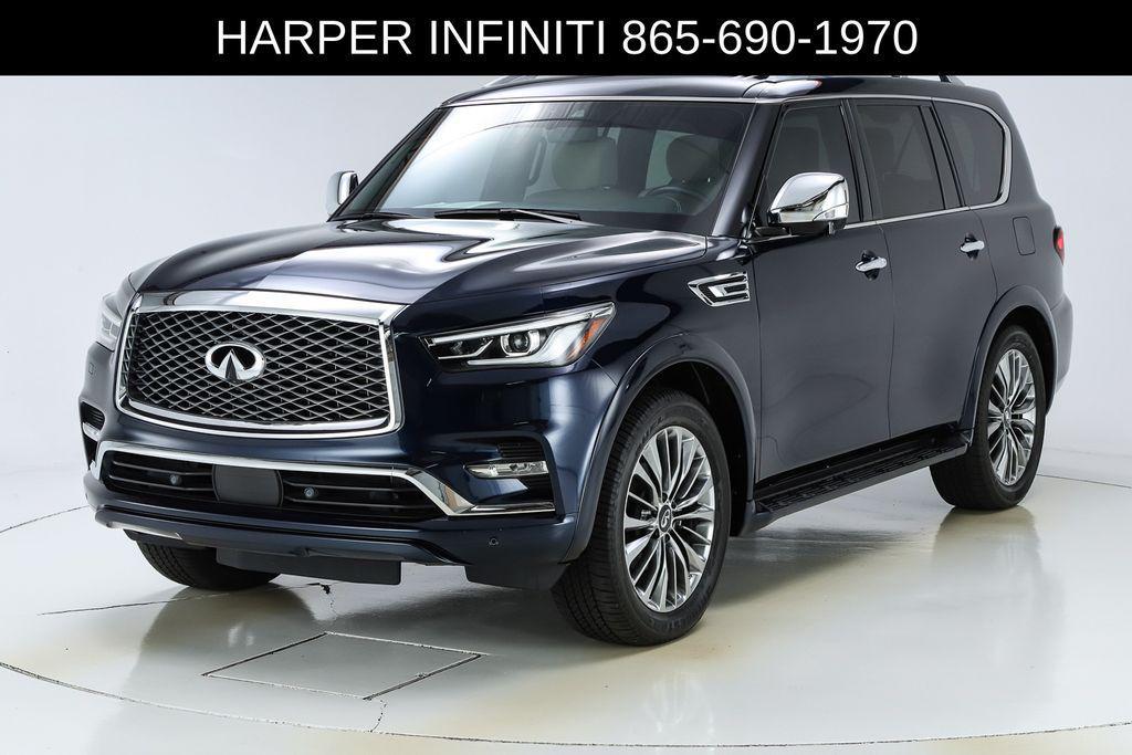 used 2021 INFINITI QX80 car, priced at $46,884