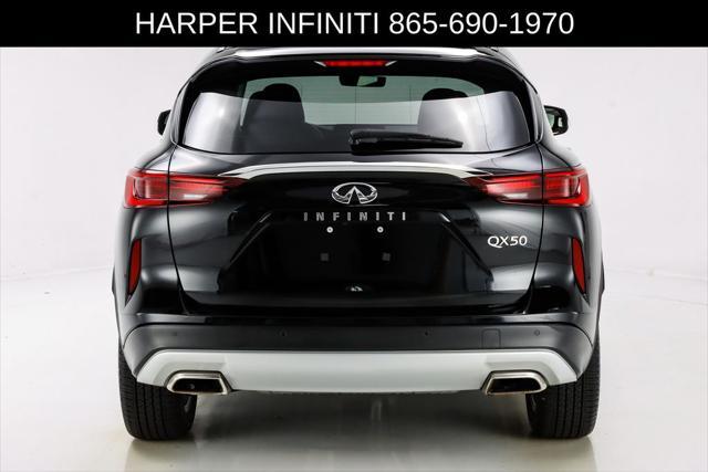 used 2024 INFINITI QX50 car, priced at $31,675