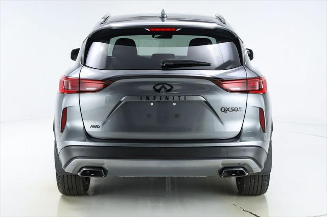 new 2025 INFINITI QX50 car, priced at $53,555