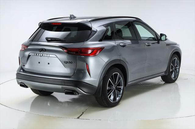new 2025 INFINITI QX50 car, priced at $53,555
