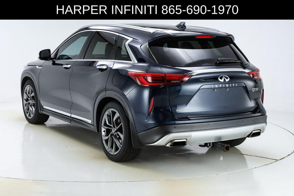 used 2019 INFINITI QX50 car, priced at $17,988