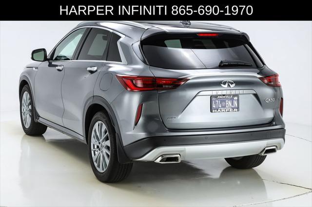 used 2024 INFINITI QX50 car, priced at $37,448