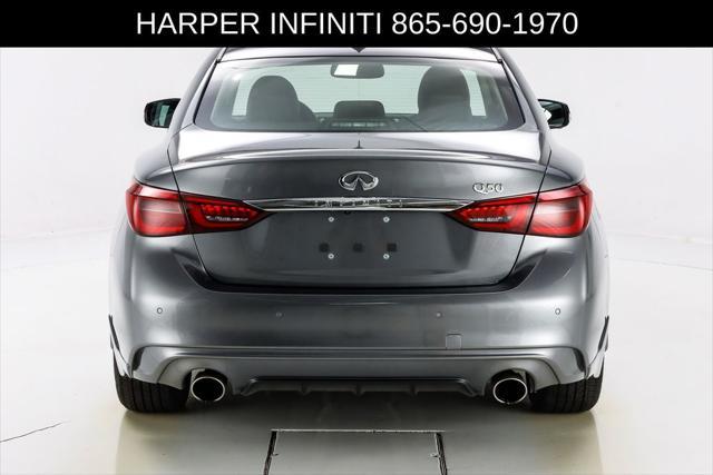 used 2024 INFINITI Q50 car, priced at $35,878