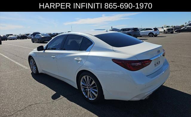 used 2022 INFINITI Q50 car, priced at $29,342