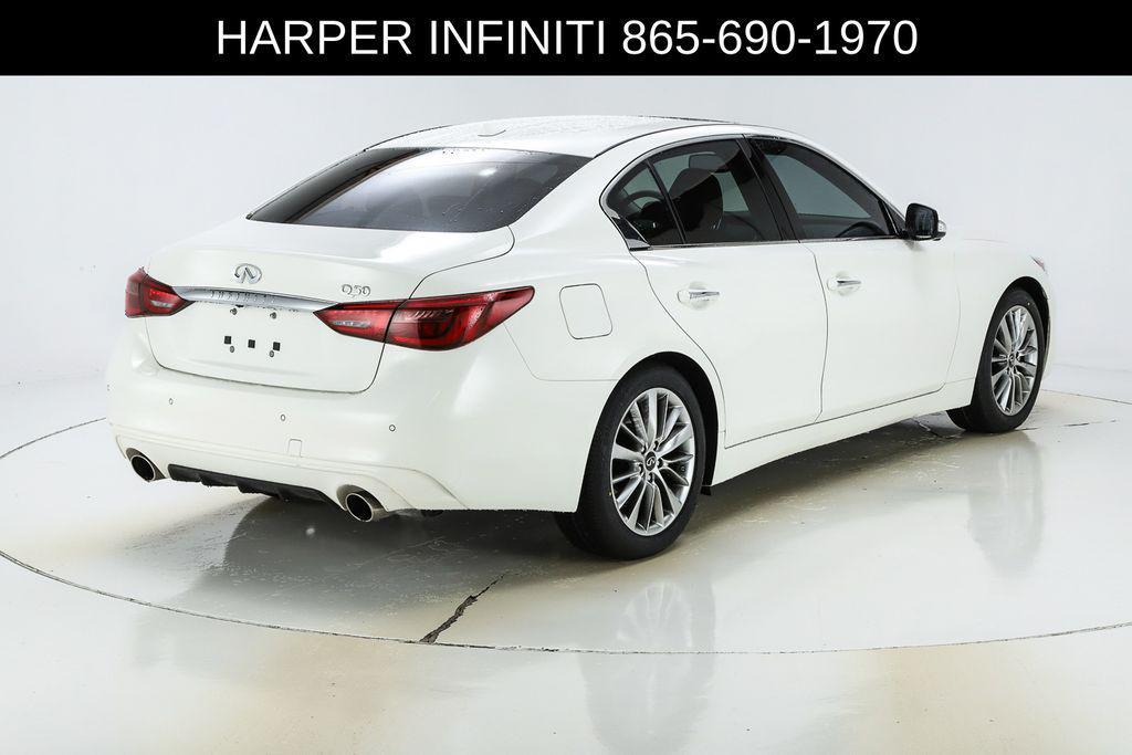 used 2023 INFINITI Q50 car, priced at $31,551