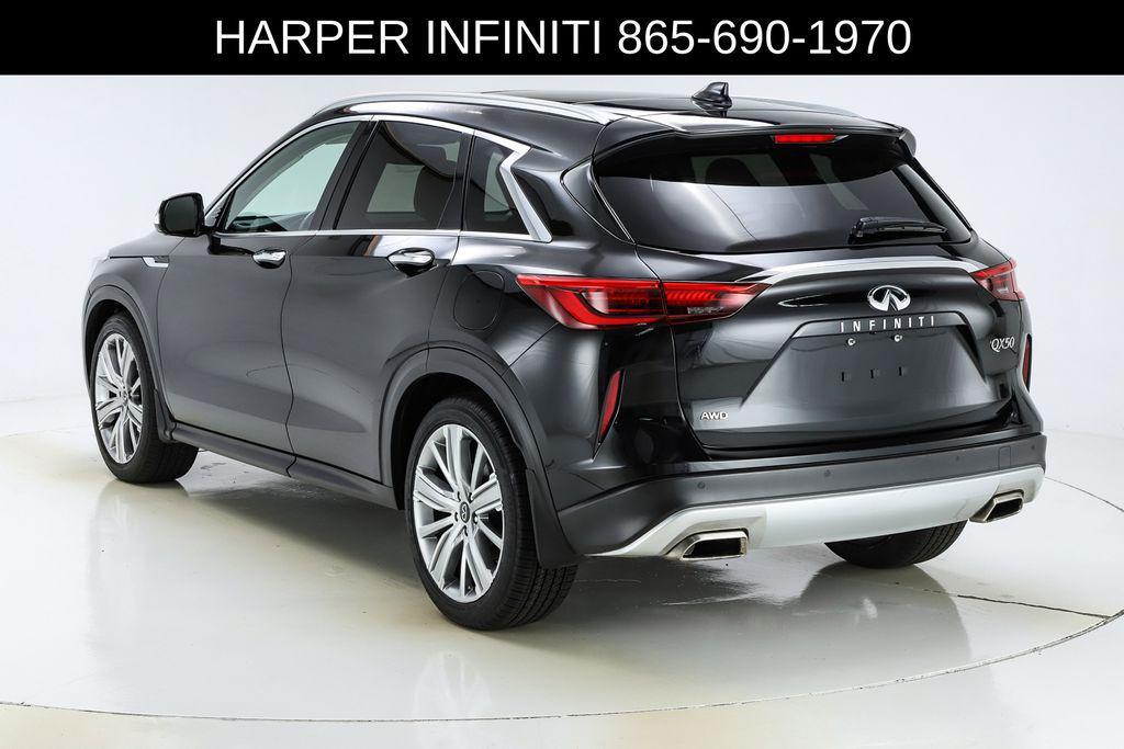used 2021 INFINITI QX50 car, priced at $26,399