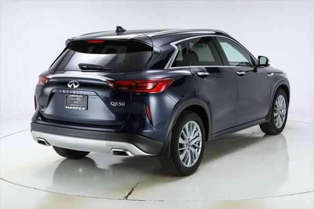 new 2025 INFINITI QX50 car, priced at $49,270