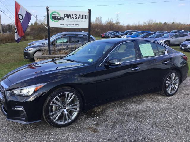 used 2021 INFINITI Q50 car, priced at $26,495