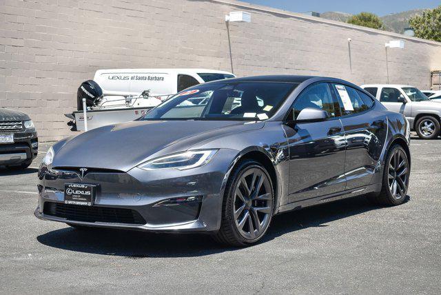 used 2021 Tesla Model S car, priced at $52,995