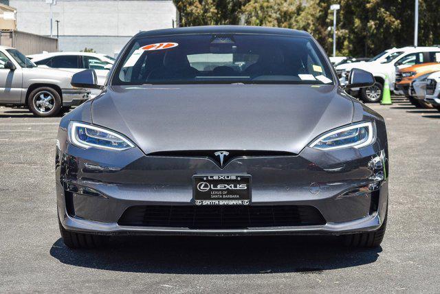 used 2021 Tesla Model S car, priced at $52,995