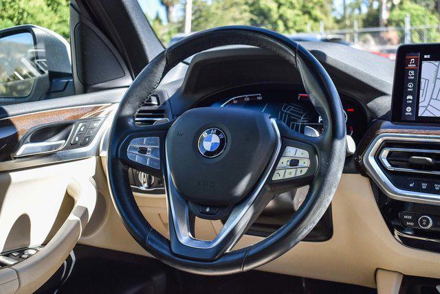 used 2022 BMW X3 car, priced at $33,995
