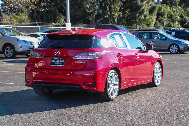 used 2015 Lexus CT 200h car, priced at $11,700