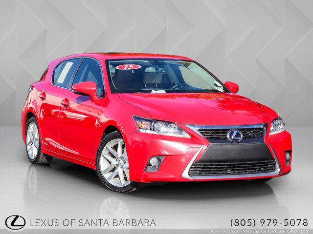 used 2015 Lexus CT 200h car, priced at $11,700