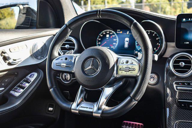 used 2021 Mercedes-Benz AMG GLC 63 car, priced at $46,995