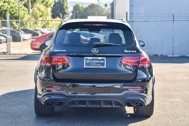 used 2021 Mercedes-Benz AMG GLC 63 car, priced at $46,995