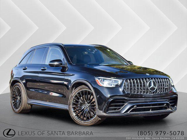 used 2021 Mercedes-Benz AMG GLC 63 car, priced at $46,995