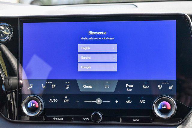new 2025 Lexus RX 500h car, priced at $75,984
