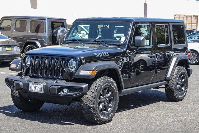 used 2021 Jeep Wrangler Unlimited car, priced at $34,380