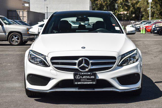 used 2015 Mercedes-Benz C-Class car, priced at $18,900