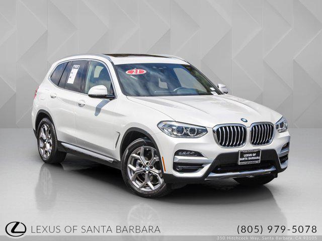 used 2021 BMW X3 car, priced at $31,995