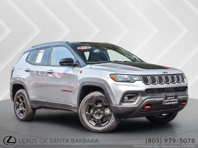 used 2023 Jeep Compass car, priced at $23,800