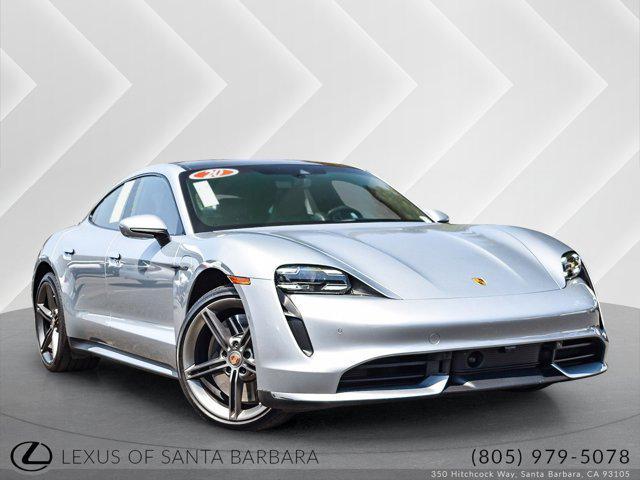 used 2020 Porsche Taycan car, priced at $79,995