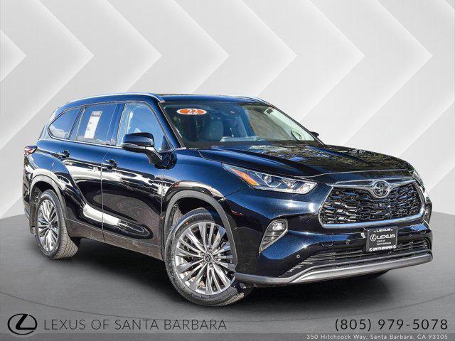 used 2022 Toyota Highlander car, priced at $40,995