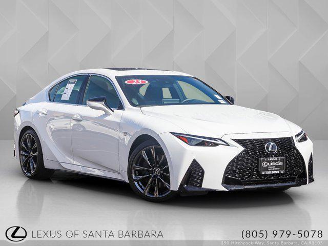 used 2023 Lexus IS 350 car, priced at $43,990