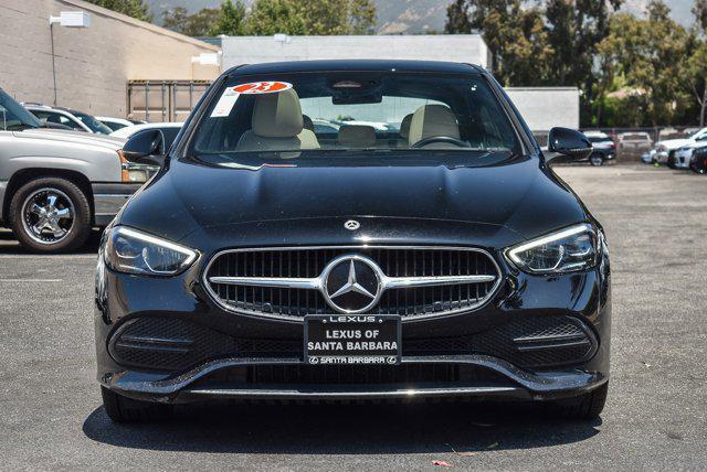 used 2023 Mercedes-Benz C-Class car, priced at $35,995