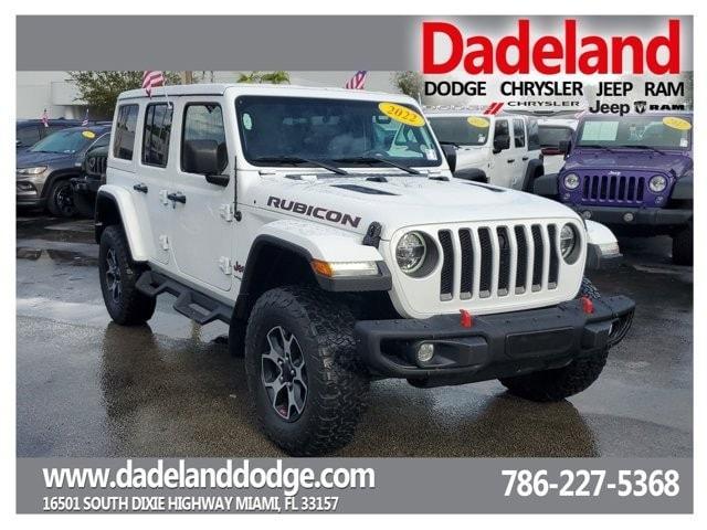 used 2022 Jeep Wrangler Unlimited car, priced at $39,995