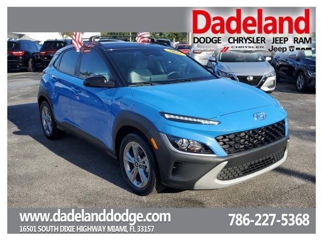 used 2022 Hyundai Kona car, priced at $17,995