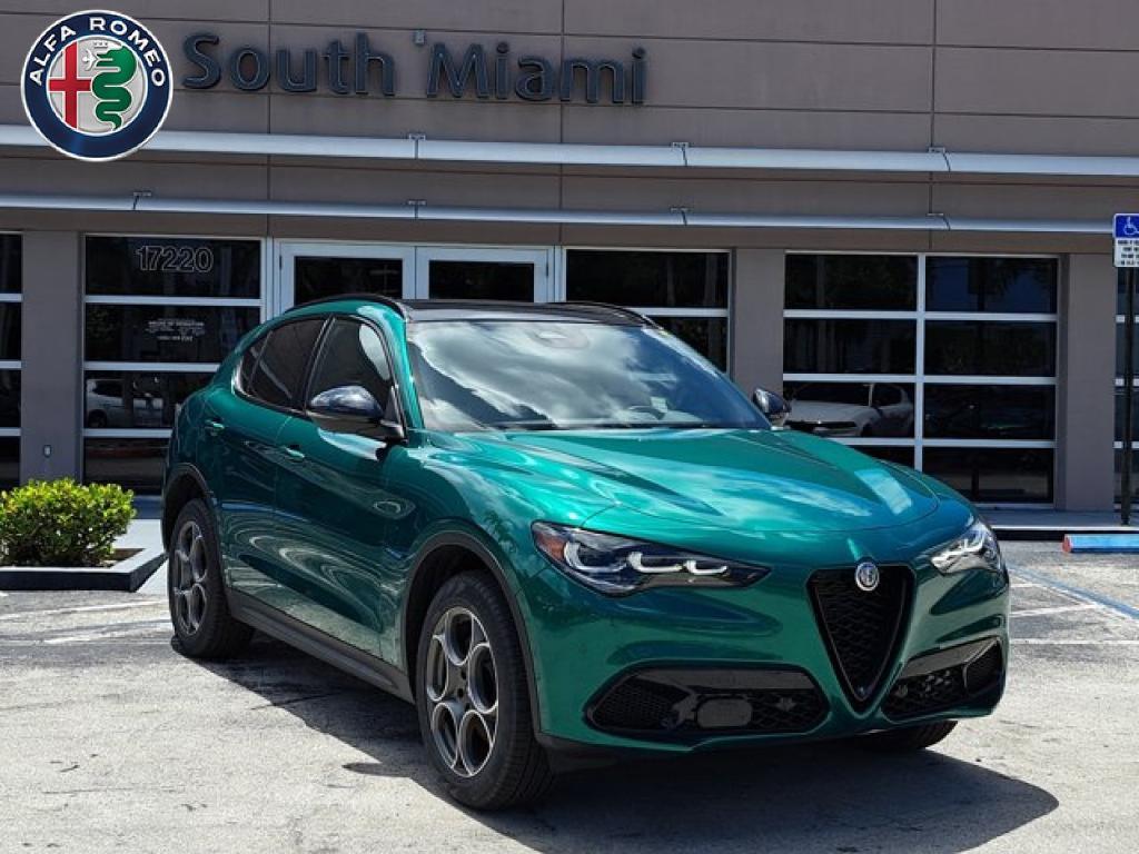 new 2025 Alfa Romeo Stelvio car, priced at $56,940